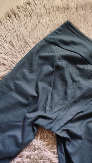 Leggins decathlon Domyos S blu ottanio