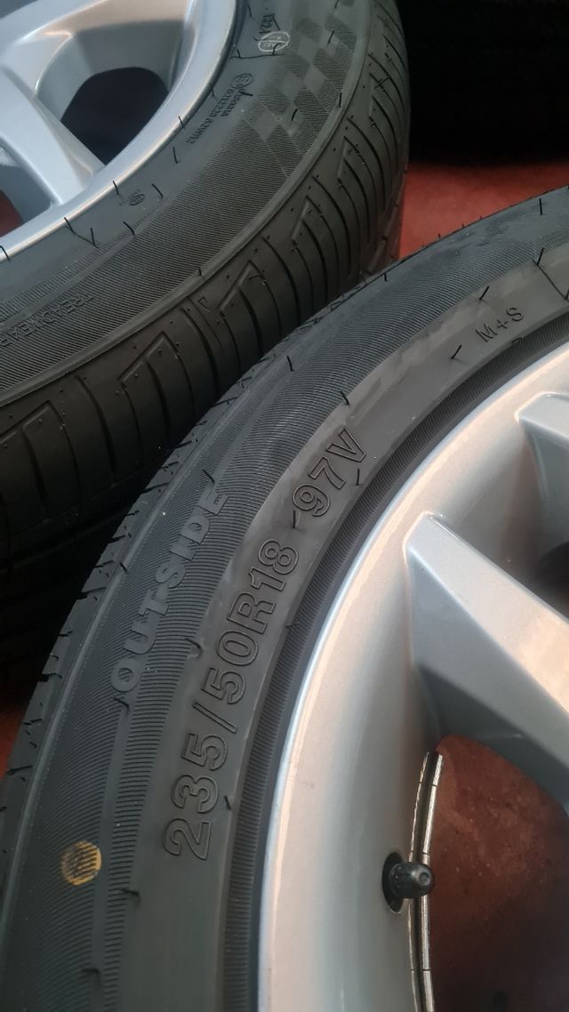 Llantas+neumáticos pack m bmw x3 2008 18 pulgadas