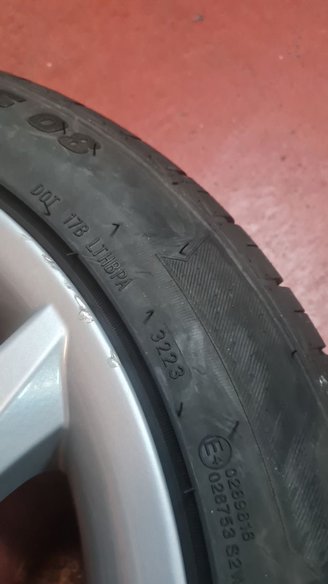 Llantas+neumáticos pack m bmw x3 2008 18 pulgadas