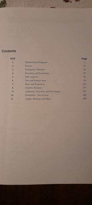 MATHS  practice book Y8