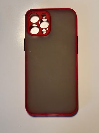 FUNDA IPHONE 12 PRO MAX ROJA