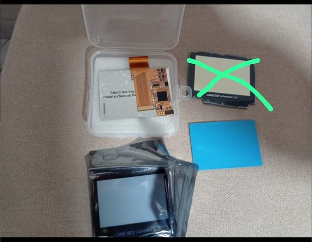 Pantalla IPS v5 Game boy advance