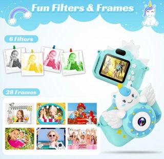 Cámara infantil unicornio 32GB