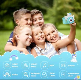 Cámara infantil unicornio 32GB
