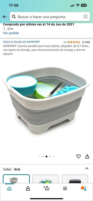 Lavadero portatil con drenaje SAMMART