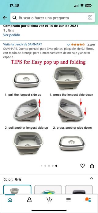 Lavadero portatil con drenaje SAMMART