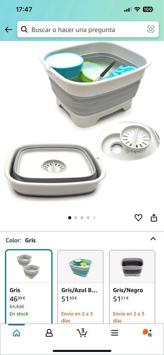 Lavadero portatil con drenaje SAMMART