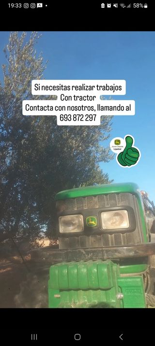 Trabajos con tractor 693 872 297