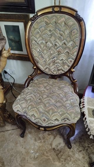 PRECIOSA SILLERIA ISABELINA XIX