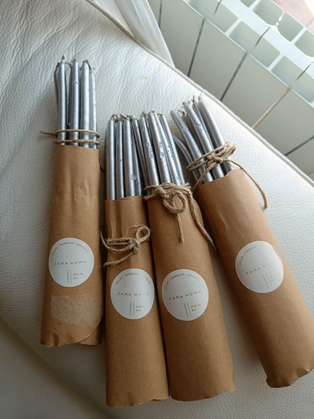 Velas de Navidad de Zara