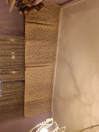 Colcha cama y bandó ventana a juego