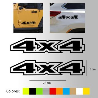Pegatinas 4x4