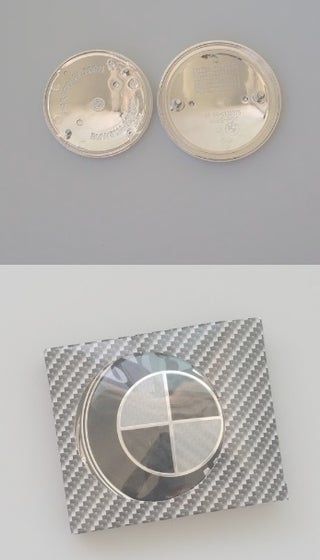 Anagramas BMW Carbono