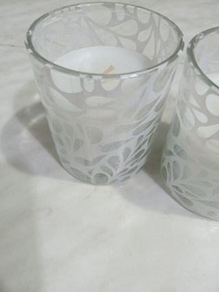 Due candele profumate