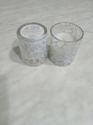 Due candele profumate