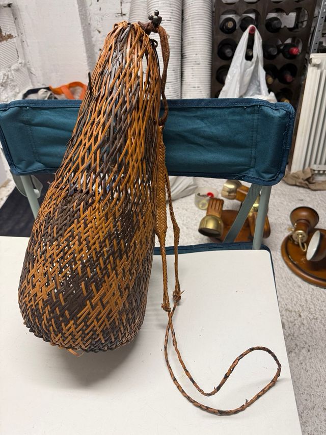 Canasto de fibra natural