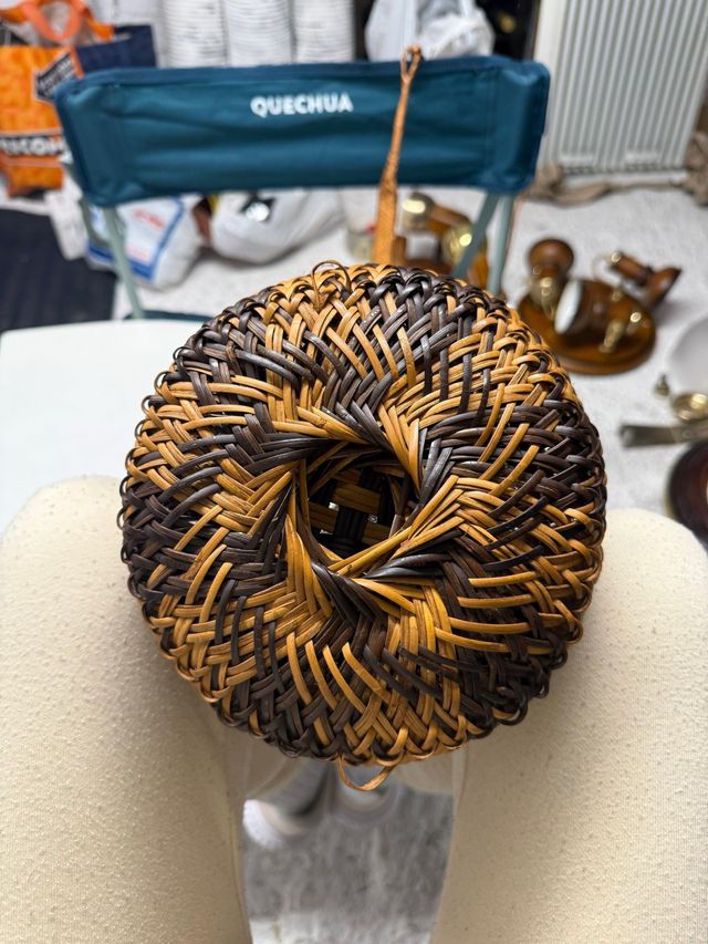 Canasto de fibra natural