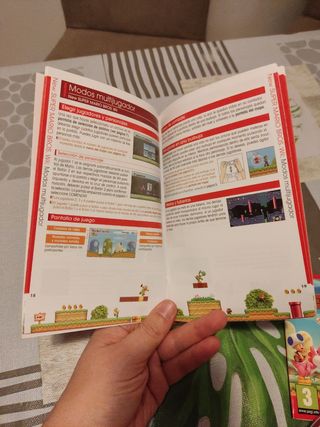 Nintendo Wii roja + super Mario bros original

