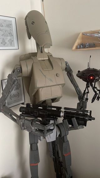 Droide de combate B1 de Star Wars a Tamaño Real