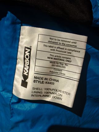 Australia Karbon anorak XL