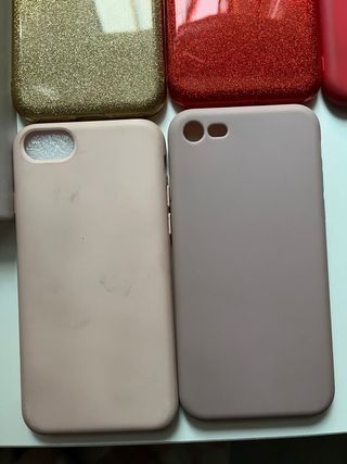 Fundas y protector pantalla iphone 7/8/SE