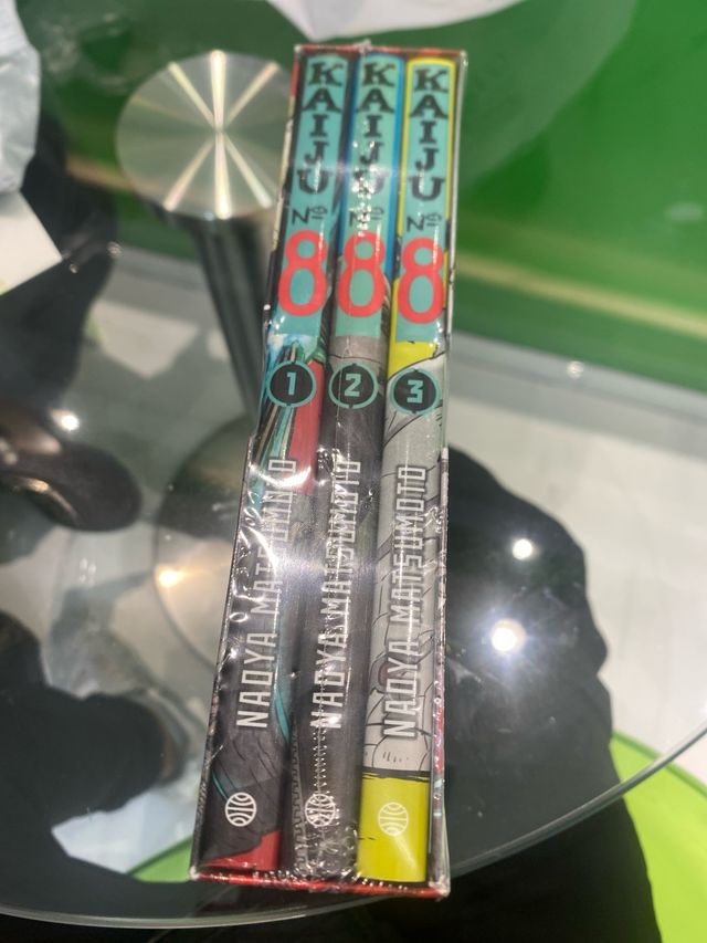 Shonen Starter Set Kaiju 8 nº 1+2+3