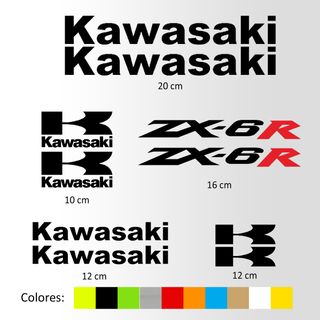 Pegatinas Kawasaki ZX6R