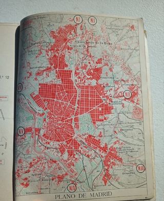 Guia carreteras España, 1949.