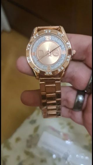 Reloj de Cuarzo de Mujer de Acero Marca DQG 