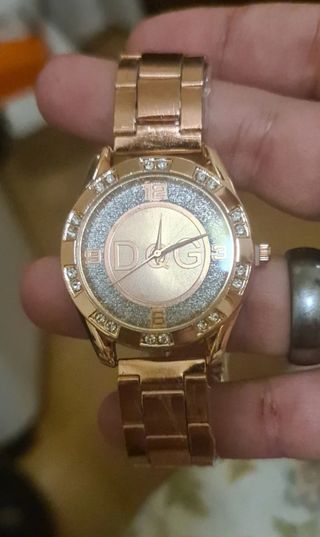Reloj de Cuarzo de Mujer de Acero Marca DQG 