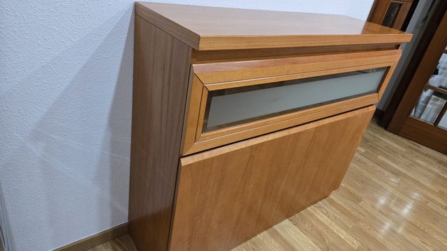 -Bufete Aparador chapa de madera cerezo
