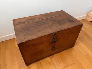 Baúl de madera