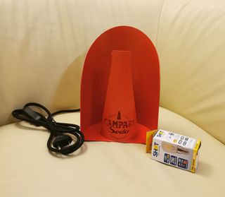 Campari Soda lampada bottiglietta Absi Bampstudio