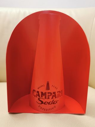 Campari Soda lampada bottiglietta Absi Bampstudio