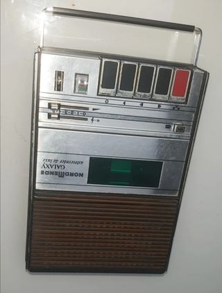 Grabadora cassette nord mende galaxy reproductor