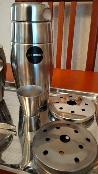 Set cocktail Alessi in acciaio