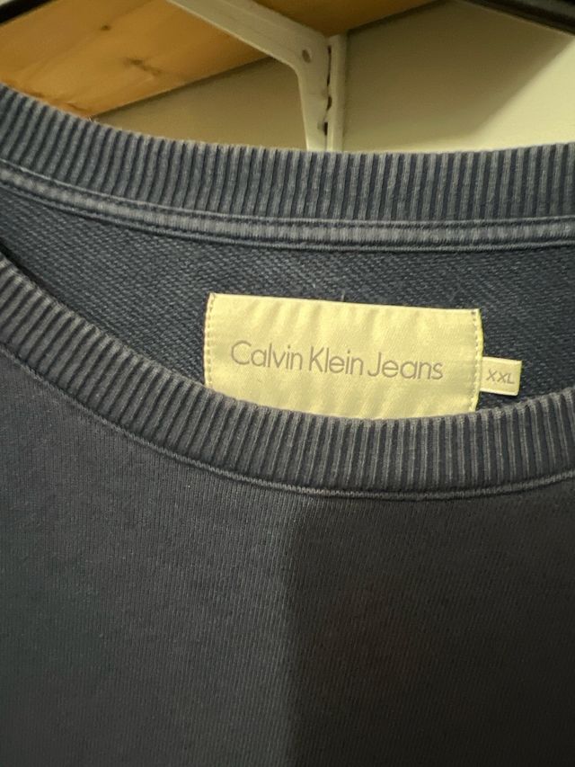 Sudadera Calvin Klein azul XXL