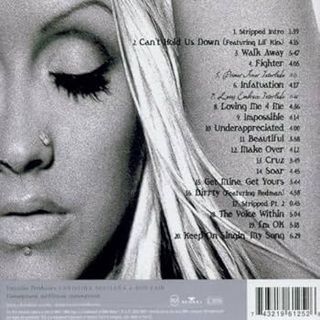 cd christina aguilera stripped