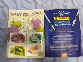 Album cromos Los Simpson completo