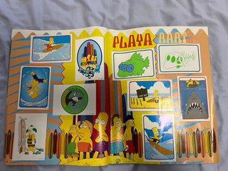 Album cromos Los Simpson completo