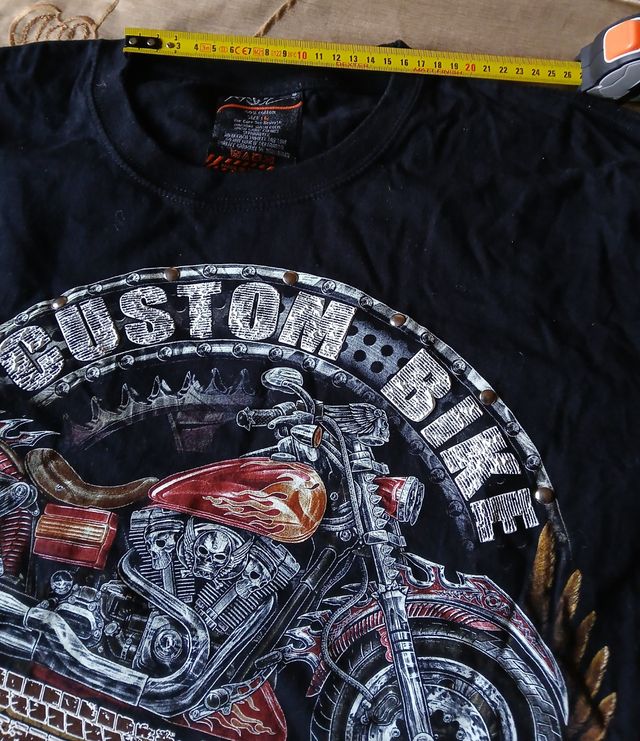 Camiseta Rock Chang talla L moto + aguil