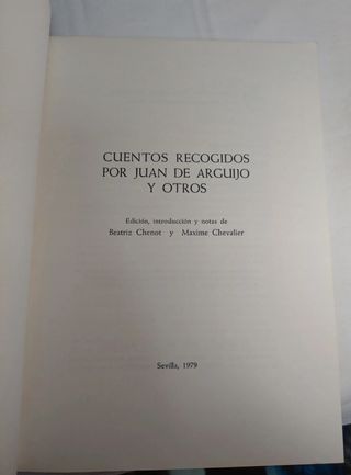 Cuentos Juan de Arguijo 