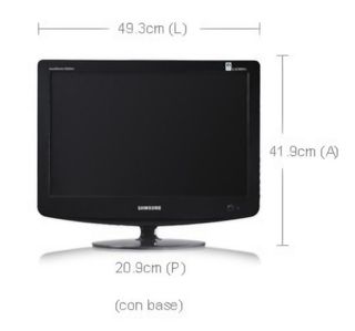 Samsung SyncMaster 2032MW Monitor PC e TV 20"