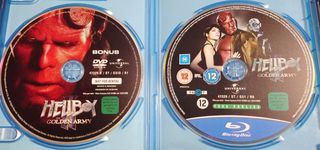 Película en Blu-ray + DVD: Hellboy 2 , EE2discos