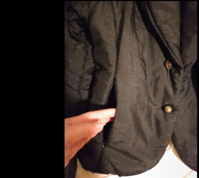 Piumino sintetico donna nero