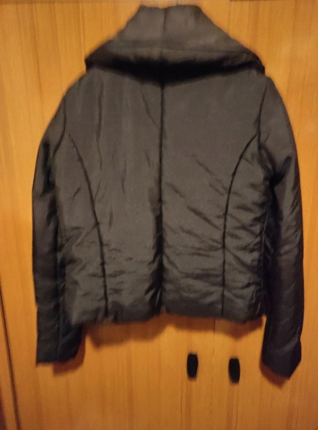 Piumino sintetico donna nero