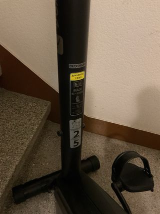 Bicicleta estatica decathlon domyos  