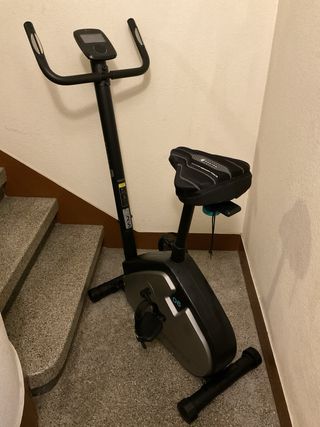 Bicicleta estatica decathlon domyos  