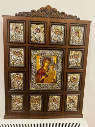 Retablo de Iconos de las Invocaciones de la Virgen