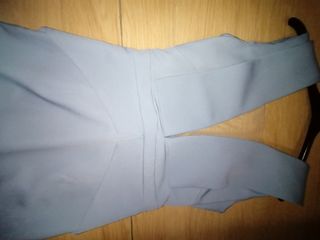 Vestido midi azul fiesta